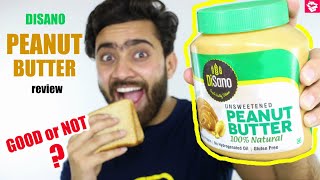 DISANO PEANUT BUTTER REVIEW  100 NATURAL PEANUT BUTTER  QUALITYMANTRA [upl. by Megan]