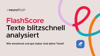 FlashScore – Texte blitzschnell analysieren [upl. by Kemeny789]