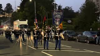 Mourne Young Defenders FB  South Down Defenders parade 2024 [upl. by Elden]