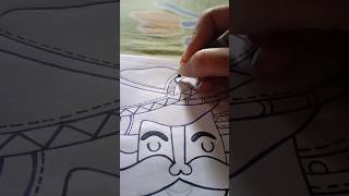 Padharo sa 🙏🙏 art mandalaart artmandala youtubeshorts [upl. by Hanser]