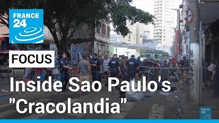 Inside Cracolandia Sao Paulos neighbourhood of openair drug use • FRANCE 24 English [upl. by Killoran]