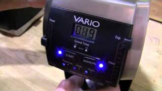 How To Baratza Vario Burr Adjustment [upl. by Eveneg377]