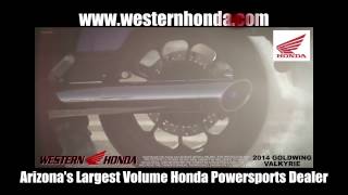 Western Honda Motorcycles Burnout Ad Arizonas Largest Volume Honda Dealership [upl. by Okkin]