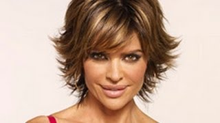 Part 1 of 2 How to CUT and STYLE your HAIR like LISA RINNA Haircut Hairstyle Tutorial layered shag [upl. by Naedan]