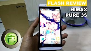 Himax Pure 3s 4G LTE  Hands On amp Review Indonesia  Flash Gadget Store [upl. by Hansen]