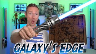 New KiAdiMundi Disney Galaxys Edge Lightsaber Box Set [upl. by Jamey728]