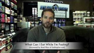 What can I eat while I am fasting [upl. by Terrill]