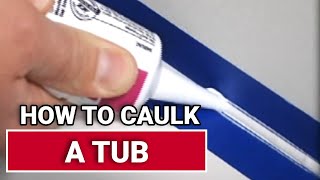 How to Caulk a Tub  Ace Hardware [upl. by Nylikcaj257]