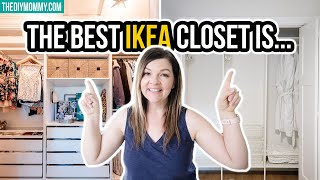 IKEA CLOSETS  Which One is Better PAX vs AURDAL [upl. by Gambrell697]