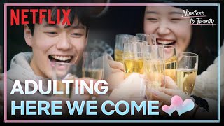 Turning twenty together and trying champagne for the first time  Nineteen to Twenty Ep5 ENG SUB [upl. by Acireh279]