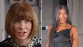 Anna Wintour BLACKLISTS Naomi Campbell After She Dissed To Her Face at Fashion Award Show [upl. by Elletnwahs170]