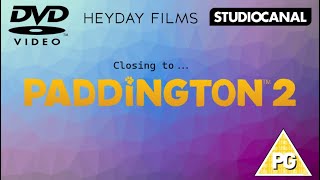 Closing to Paddington 2 2018 UK DVD [upl. by Winebaum]