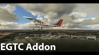 MSFS20 EGTC  Cranfield Airport Addon Trailer [upl. by Yreved]