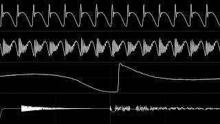 Contra Hard Corps  The Hard Corps oscilloscope visualisation [upl. by Slinkman158]