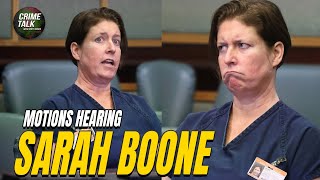 WATCH LIVE Sarah Boone Motions Hearing [upl. by Ahsemad387]