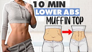 Intense LOWER ABS Workout  CAN YOU DO THIS Home Workout Routine To Get Rid Of Muffin Top [upl. by Rodablas936]