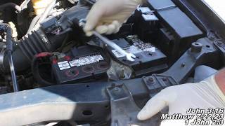 Ford Escape Alternator Remove amp Replace quotHow toquot [upl. by Atinit828]