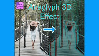 Anaglyph 3D Effect in Affinity Photo [upl. by Bussey]