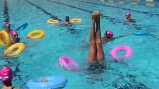 allenamento di Nuoto Sincronizzato Campus Russia [upl. by Ecyak]