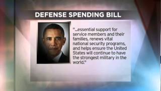 2013 National Defense Authorization Act Signed by President Obama [upl. by Gildea]