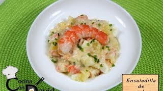 Ensaladilla de gambas [upl. by Eila]