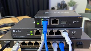 Quick Look and Simple Setup of the TPLink Omada 10Port POE Switch with the Hardware Controller [upl. by Antoinetta]