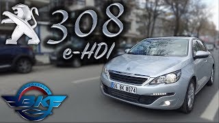 PEUGEOT 308  16 BlueHDI Active EAT6  Dizel amp Otomatik  Babamla inceledik [upl. by Brosy]