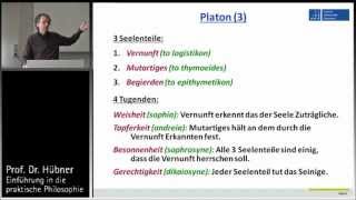 Praktische Philosophie 4a Tugendethik  Platon [upl. by Cacilia]