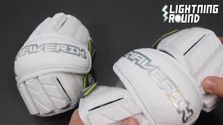 Maverik Max Lacrosse Arm Pads Lightning Round Video [upl. by Hplodnar]