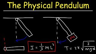 Physical Pendulum Problems  Moment of Inertia  Physics [upl. by Chariot]