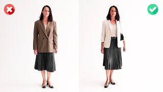 How To Dress INVERTED Triangle Body Shape  15 Style Tips [upl. by Emoreg794]