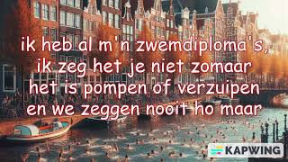 Ik Ga Zwemmen Song by Mart Hoogkamer Dutch Lyrics [upl. by Hertberg]