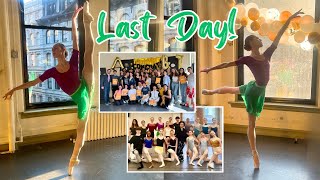 Day in the Life of a NYC BALLET School Student last day of class 🩰🥹 [upl. by Feodor]