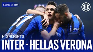 INTER 10 HELLAS VERONA  HIGHLIGHTS  SERIE A 2223 ⚫🔵🇬🇧 [upl. by Anevad]