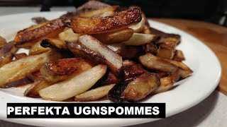 Pommes Frites  Perfekta Ugnspommes [upl. by Thatcher]