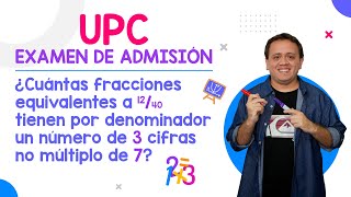 Simulacro del Examen de Admisión UPC  Problema 14 [upl. by Netloc322]