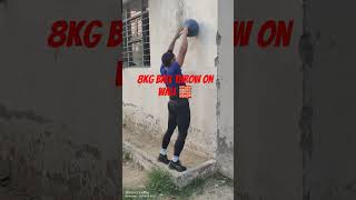 Medicine ball throw davindersinghkang viralvideo video vlog viralshorts viralshort [upl. by Arimak541]