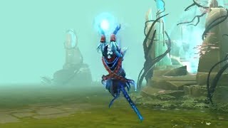 Dota 2  Lich  Kinetic Deadwinters Soul  Chain Frost custom animations [upl. by Cornwell]