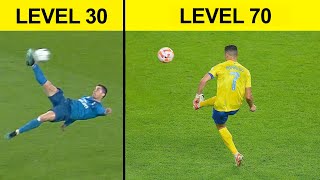 Cristiano Ronaldo Goals Level 1 to Level 100 [upl. by Mcnally416]