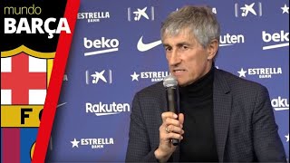 La rueda de prensa completa de la presentación de Quique Setién [upl. by Elva]