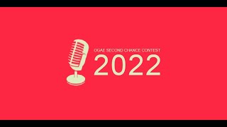 ESC 2022  OGAE Second Chance Contest  Official Results [upl. by Trula]