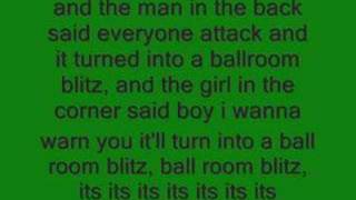 Ballroom blitz with lyrics [upl. by Candace284]