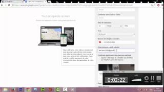 Creer un nouveau compte Gmail [upl. by Leonore]