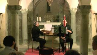 Antonio Vivaldi  Sonata in FA maggiore per flauto dolce in Do  Greatbass recorder in C [upl. by Birkner]