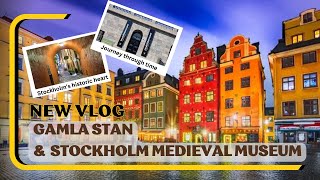 Stockholms Heart Gamla Stan  Stockholm Medieval Museum travelvlog trending [upl. by Ykroc549]