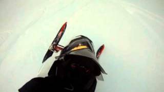 Turnagain Pass 12122010 Ripping Ski Doo Renegade X 800 ETEC [upl. by Natfa]