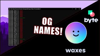 BYTE USERNAME CHECKER GET OG NAMES w Download [upl. by Rurik]