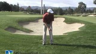 Golf Instruction  pitch from deep rough [upl. by Aiciles]