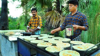 PAROTTA  How To Make Soft Layered Paratha  Kerala Paratta  Cooking in Village [upl. by Ezeerb852]