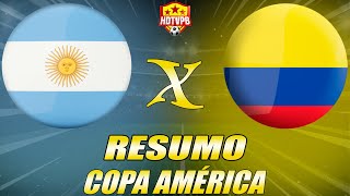 Argentina Campeã da Copa América Pela 16ª Vez Em Cima da Colômbia Por 1 a 0 [upl. by Alejna]